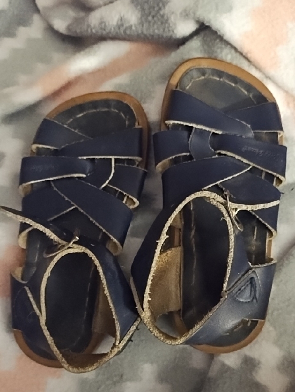 Toddler Saltwater Sandals Size 7